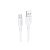 Borofone BX111 Feliz USB Type-C Kábel 3A 1 méter Fehér