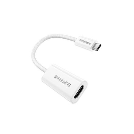 Borofone DH11 Type-C  /  Hdmi Adapter Fehér