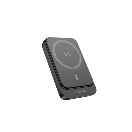 Borofone BJ63A Nimble Wireless Power Bank (Magsafe Kompatibilis) PD20W 10000mAh Fekete