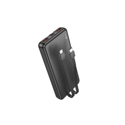Borofone BJ57 Graceful 22.5W + PD20W Power Bank 10000mAh Fekete