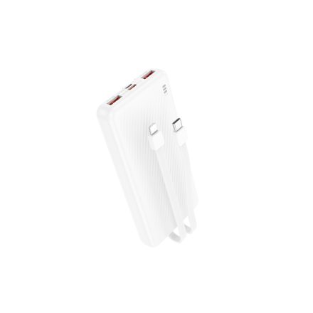 Borofone BJ57 Graceful 22.5W + PD20W Power Bank 10000mAh Fehér
