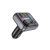 Borofone BC50 Ascenso QC3.0 + PD 20W Szivargyújtós Gyorstöltővég + FM Transmitter Fekete