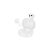Borofone BW65 Deseo TWS Bluetooth Headset Fehér