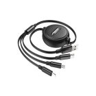 Kakusiga KSC-982 Weimeng Micro USB kábel 3A 1m fehér