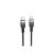 Hoco X109 Energy Silicone USB Type-C / Type-C Kábel 60W 3 Méter Fekete