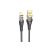 Hoco U121 Gold Lightning Kábel 2.4A 1.2 Méter Fekete