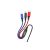 Kakusiga KSC-804 Xiangyi 3in1 Lightning - Type-C - Micro USB Kábel 1.2 Méter 3A Fekete