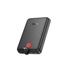 Hoco J133A Triumph Magnetic PD 20W Mágneses Power Bank 10000mAh Type-C Fekete