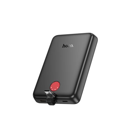 Hoco J133A Triumph Magnetic PD 20W Mágneses Power Bank 10000mAh Type-C Fekete