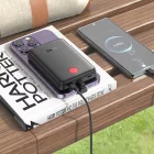 Hoco J133A Triumph Magnetic PD 20W Mágneses Power Bank 10000mAh Type-C Fekete