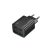 Hoco N56 Fundador Hálózati Gyorstöltő (USB - Type-C) (PD) 20W + QC3.0 Fekete