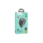 Hoco N41 PD20W+QC3.0 Töltő Lightning