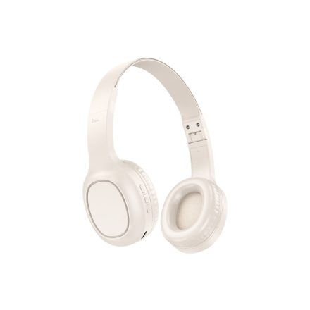 Hoco W46 Charm Bluetooth Fejhallgató Bézs