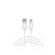 Earldom EC-180C USB Type-C Kábel 1 Méter Fehér