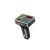Earldom ET-M109 Szivargyújtós Töltővég (USB - Type-C) + Fm Transmitter Fekete