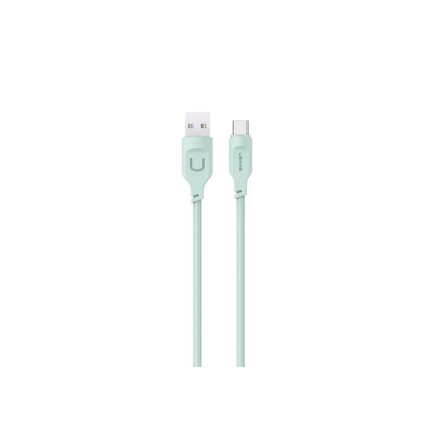 Usams Lithe SJ568 USB Type-C Kábel 6A 1.2 Méter Zöld
