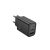Hoco N61 Gentle Hálózati Gyorstöltő (USB - Type-C) (PD) 20W + QC3.0 Fekete