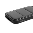 YooUp PU Iphone 15 Pro Max 6.7 PU-bőr Tok Fekete