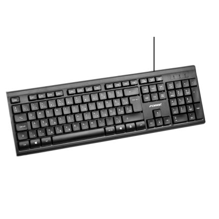 Forev FV-K11 Billentyűzet (Magyar) Fekete