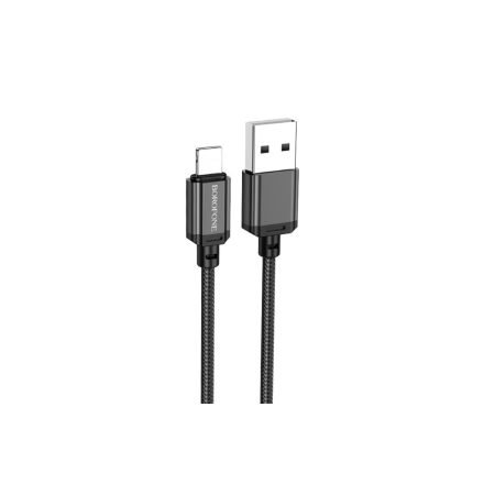 Borofone Bx87 Sharp Lightning Kábel 2 Méter Fekete