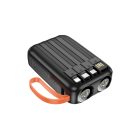 Borofone BJ60 Rapid Power Bank 10000mAh Fekete