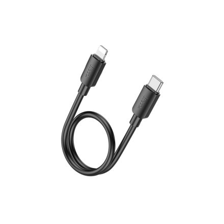 Hoco X96 Hyper USB Type-C / Lightning PD Kábel 20W 25cm Fekete