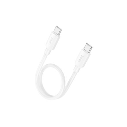 Hoco X96 Hyper USB Type-C / Type-C Kábel 60W 25cm Fehér