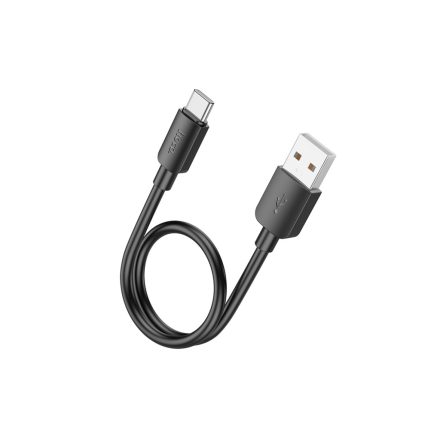 Hoco X96 Hyper USB Type-C Kábel 27W 25cm Fekete