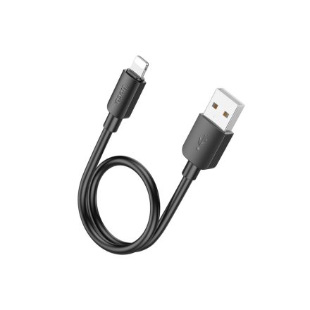 Hoco X96 Hyper Lightning Kábel 12W 25cm Fekete