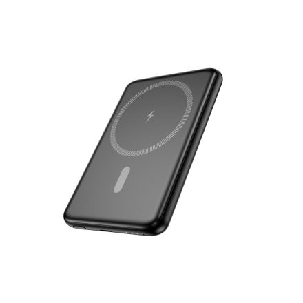 Hoco J140a Tony PD20W Magsafe Kompatibilis Power Bank 5000mAh Fekete