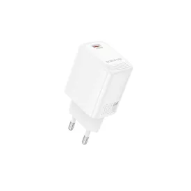 Borofone BN28 Fuente Type-C Hálózati Gyorstöltő PD 30W Fehér