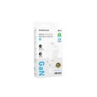 Borofone BN28 Fuente Gyorstöltő + Type-C / Type-C Kábel Szett Fehér