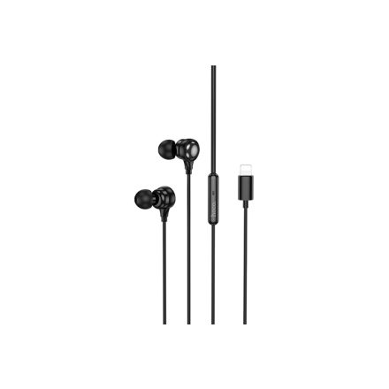 Hoco M116 Benevolent Lightning Vezetékes Headset Fekete
