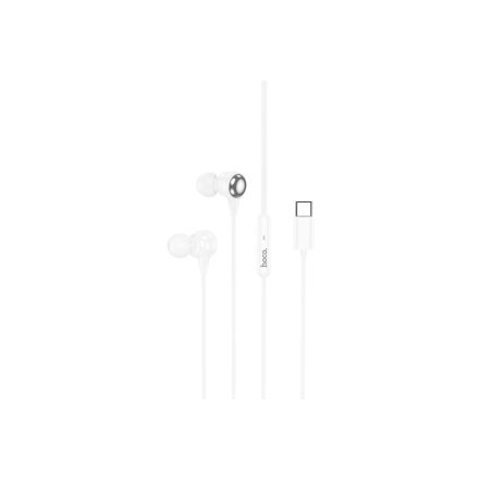 Hoco M116 Benevolent Type-C Vezetékes Headset (DAC) Fehér