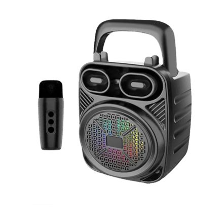 ZQS 1496W Bluetooth Speaker + Mikrofon Fekete