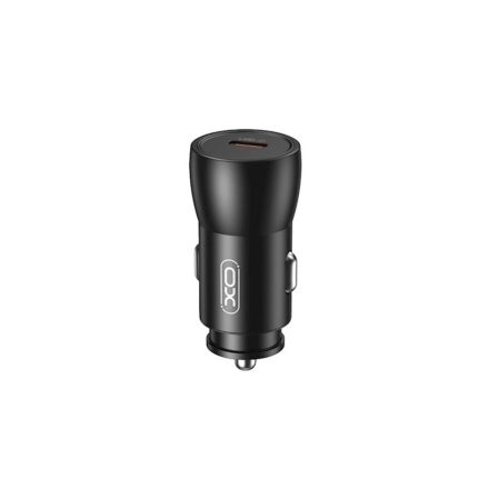 XO CC57 Szivargyújtós Töltővég (Type-C) 25W Fekete