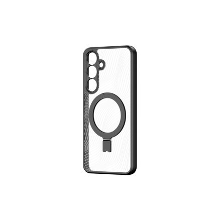 Dux Ducis Aimo Mag Stand Samsung Galaxy S25 Plus TPU-PC Tok Magsafe Kompatibilis Fekete