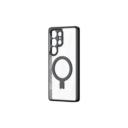 Dux Ducis Aimo Mag Stand Samsung Galaxy S25 Ultra S938 TPU-PC Tok Magsafe Kompatibilis Fekete