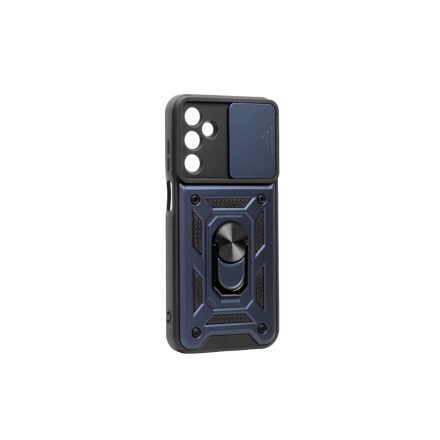 Hybrid Armor Camshield Samsung Galaxy A16 5G A166b ütésálló hátlap, tok kameravédővel, Kék