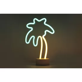 YOOUP Palm LED asztali neon dekoráció