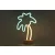 YOOUP Palm LED asztali neon dekoráció