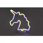 YOOUP Unicorn LED asztali neon dekoráció