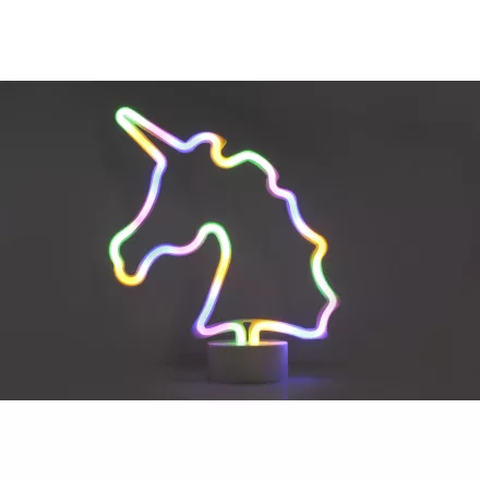 YOOUP Unicorn LED asztali neon dekoráció