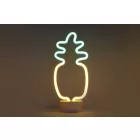 YOOUP Pineapple LED asztali neon dekoráció
