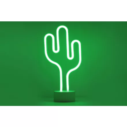 YOOUP Cactus LED asztali neon dekoráció