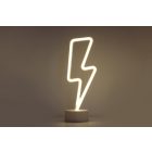 YOOUP Lightning sárga LED asztali neon dekoráció