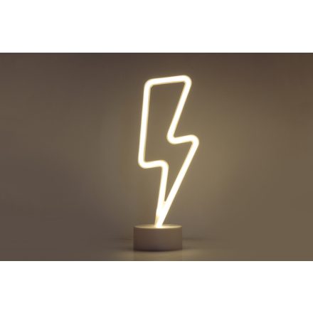 YOOUP Lightning sárga LED asztali neon dekoráció