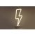 YOOUP Lightning sárga LED asztali neon dekoráció