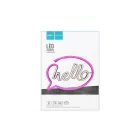 YOOUP Hello LED fali neon dekoráció