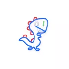 YOOUP Dino LED fali neon dekoráció, plexi hátlappal